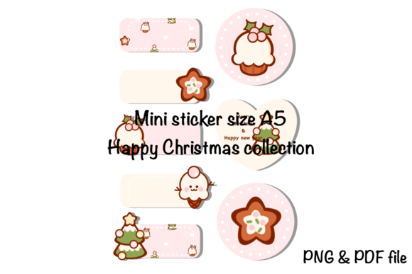 Mini Sticker Happy Christmas: A Review for Illustrations