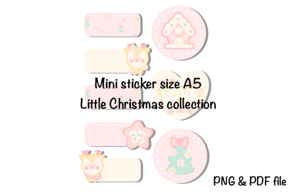 Mini Sticker Little Christmas: A Fresh Look at Seasonal Illustrations