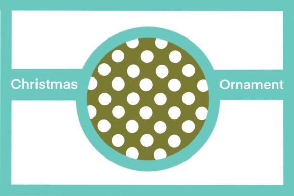 Round Polka Dot Christmas Ornament Illustrations Review